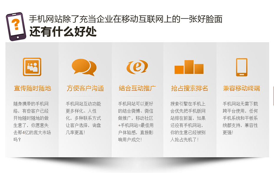 營銷型手機網站有什么優化訣竅